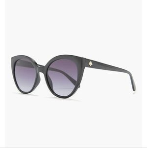 Kate Spade - Women's Samantha/S 8079O Black Cat Eye Sunglasses 54mm Black